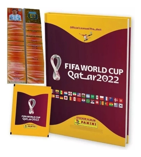Album De Figuritas Mundial Qatar 2022 - Tapa Dura Completo