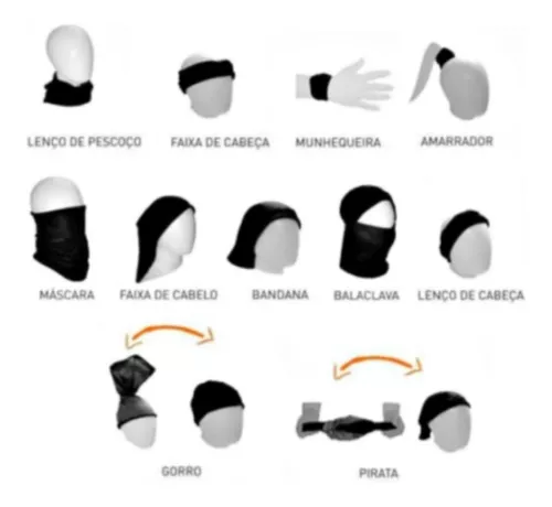 Como usar bandana no cabelo masculino e feminino