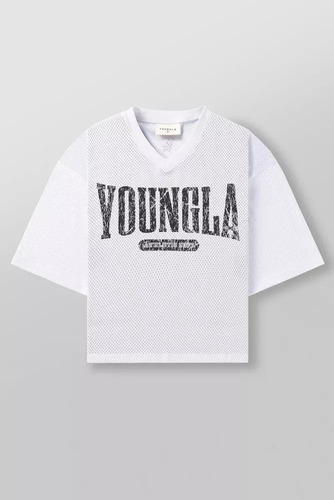 Camiseta Corta Playera Varsity Camo