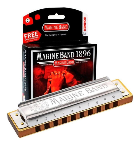 Hohner Armonica Marine Band Classic Diatonica En Do ( C )