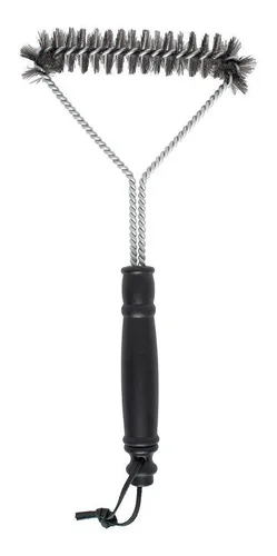 comprar Escova Limpa Grelha 3 Lados Com Cerdas De Aço Mimo Style