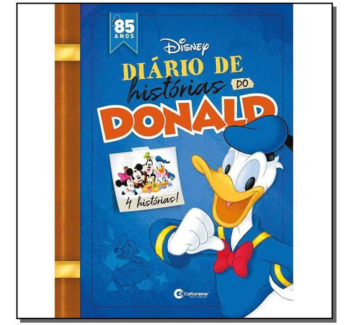 Livro Diário De Historias Do Donald