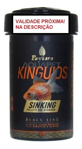Poytara Kinguio Black Line Sinking 50g - Goldfish - Afunda 