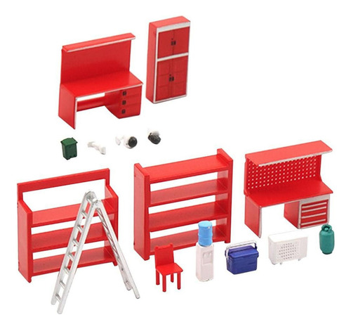- 30x Accesorios De Taller De Reparación En Miniatura Modelo