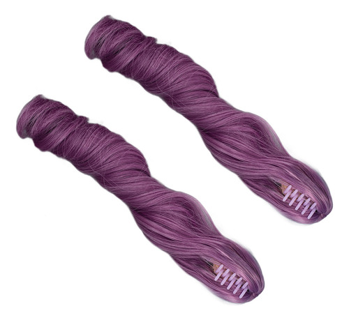 Peluca Doll Curls, 2 Unidades, Pelo De Seda Suave A Alta Tem