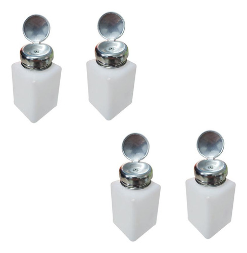 4x Dispensador De Líquido De Acetona Com Álcool E Acetona