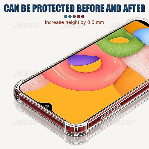 Carcasa Transparente Antigolpe Para Todos Los Samsung Galaxy