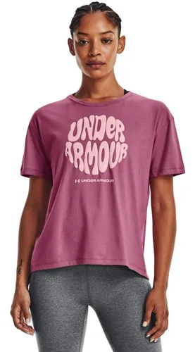 Camiseta Rosado Mujer Groovy Wordmark Ss 1374168-669-qsu