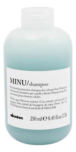 Shampoo Matizador Champú Davines Minu | Champú De Retención