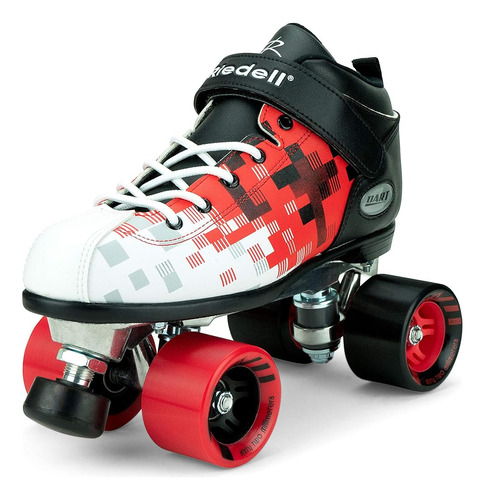 Patines Riedell - Dart Pixel - Quad Roller Speed Skate | Neg