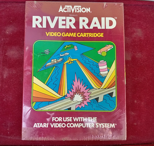 River Raid  ( Juego Atari 2600 ) ( Nuevo ) 40v     _\(^o^)/_