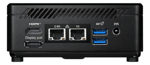Mini PC MSI CUBI 5 12M Core i3-1215U 4.4GHz 6 Core DDR4 SSD M.2 USB-C CUBI 5 12M-086BUS 127V Color Negro