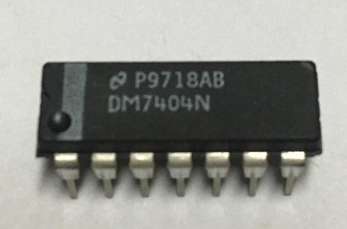 Nte 7404 C.i. Ttl 14pin Dm7404n Nte7404