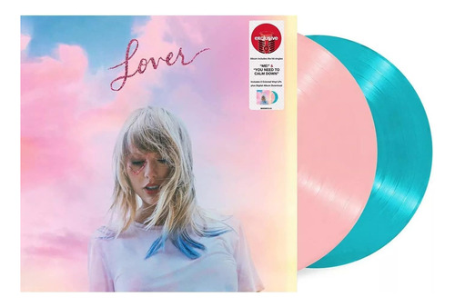 Vinilo: Lover [limited Edition Pink & Blue Vinyl]