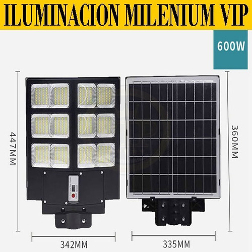 Lampara Led Solar 200w 300w 400w 500w 600w 800w 1000w 1600w