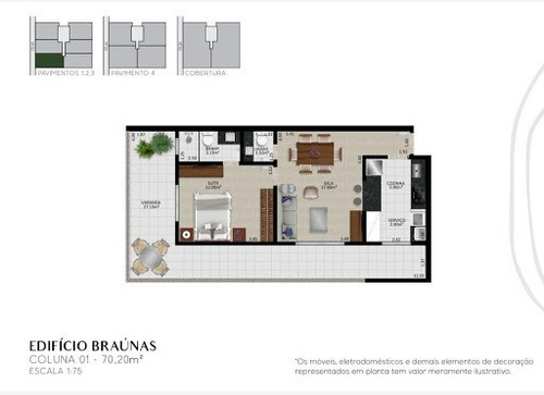 Imagem 11 de 20 de Apartamento Com 1 Dormitório À Venda, 55 M² Por R$ 335.000,00 - Braga - Cabo Frio/rj - Ap0226