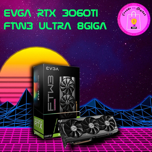Imagen 2 de 2 de Tarjeta Video Evga Rtx 3060ti Ftw3 Ultra