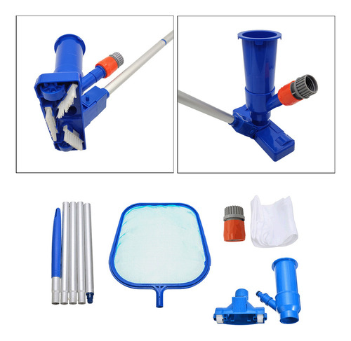 Kit De Cabezal De Aspiración De Alberca, Postes De Aluminio