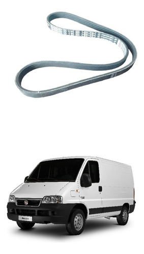 Correa Poly V Aire Acondicionado Fiat Ducato 2.3 Original