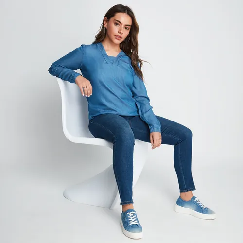 Blusa Lyocell Cuello V - 20000347