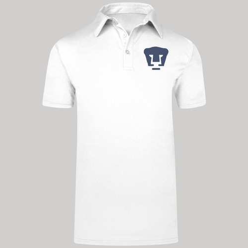 Playera Deportiva Tipo Polo Hombre Pumas Unam Logo