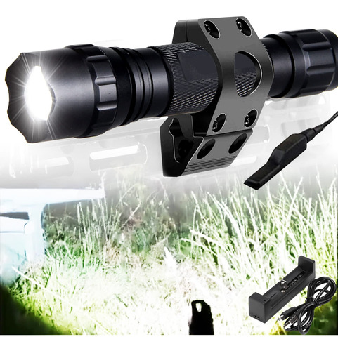 Vastfire Zoomable Mlok Linterna 1200 Lumene Luz 1 Modo