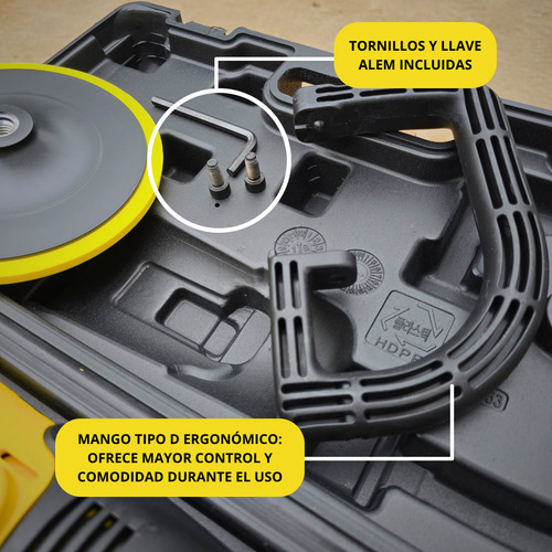 Pulidora Stanley Sp137k 1300w C/velocidad Variable Y Maletín