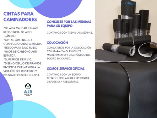 Imagen 4 de 6 de Repuesto Cinta Para Caminador 770t - Ajs Fitness
