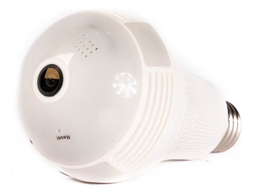 Camara Foco Espia Wifi Vista Panoramica 360° Seg Colorblanco