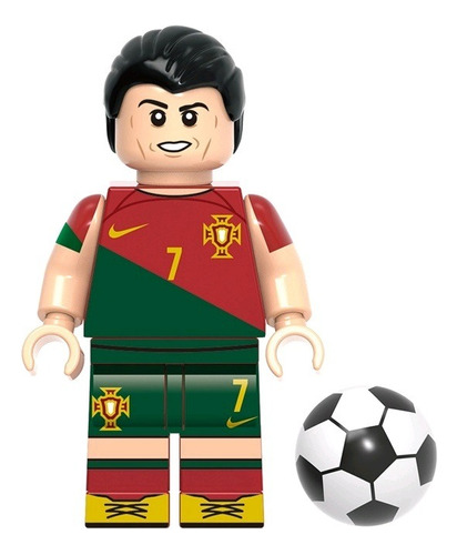 Mini Figura Muñeco Lionel Messi / Cristiano Ronaldo 