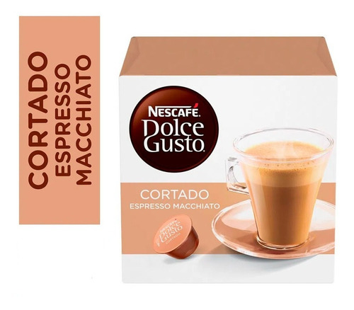 Capsulas Dolce Gusto Nescafe Cortado  16 Capsulas