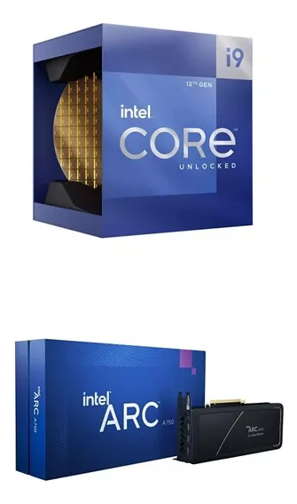 Procesador Intel Core I9-12900k Y Tarjeta Grafica Intel A750