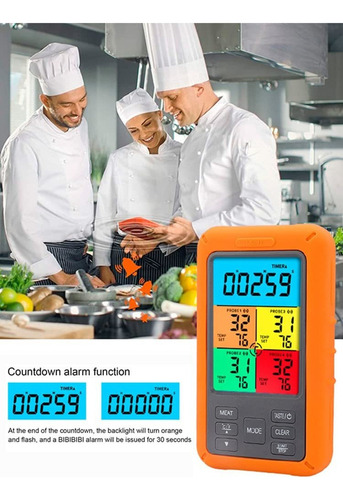 Termômetro Digital De Carne Termômetro Sem Fio