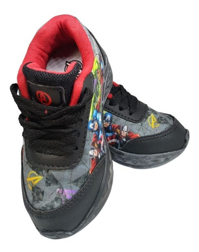 Zapatillas Avengers Luces Original Magic Infantil Nene