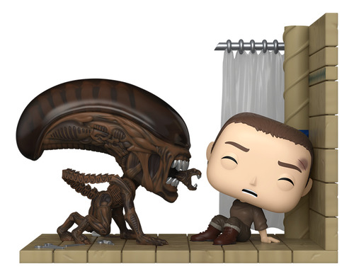 Funko Pop! Moment Movies Alien 3 #1767: Ripley & The Runner (Usado)