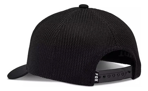 Gorro Jockey Lifestyle Niño Plague 110 Snapback Negro Fox