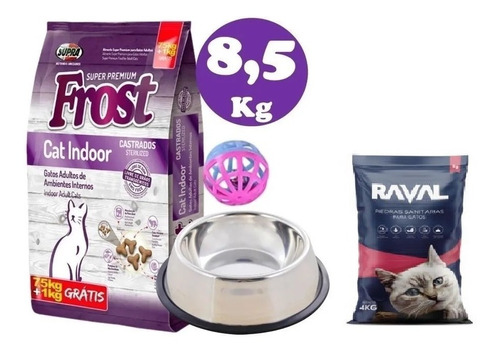 Frost Gato 8,5k + 8 Sachets + Envio Gratis