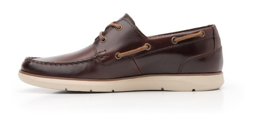 Imagen 3 de 8 de Zapato Flexi Hombre 403601 Nogal Casual Playa