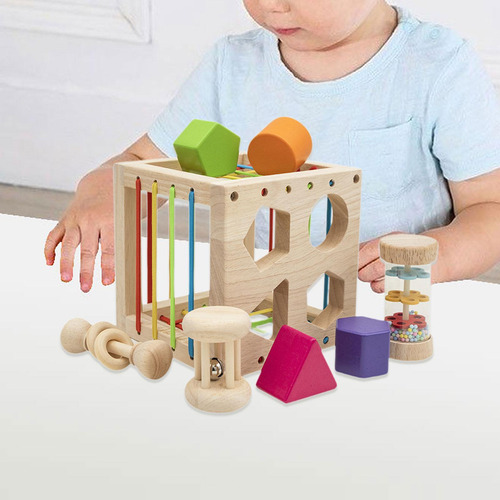 Cubo De Actividad, Juguetes Sensoriales De Aprendizaje,