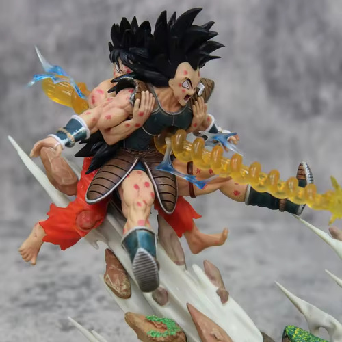 Figura Acción Piccoro & Goku Vs Raditz 20x35 Cm Makankosappo
