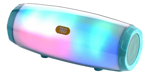 T&g Tg165 5wx2 Fm Bluetooth Speaker With Led Flash Light