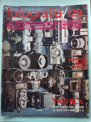 Revista Fotografía Universal N° 129 / Año 1975