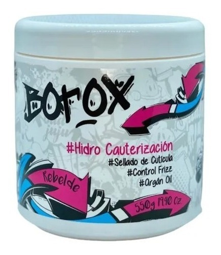  Btx Capilar Hidro Cauterizacion Control Frizz 50gr