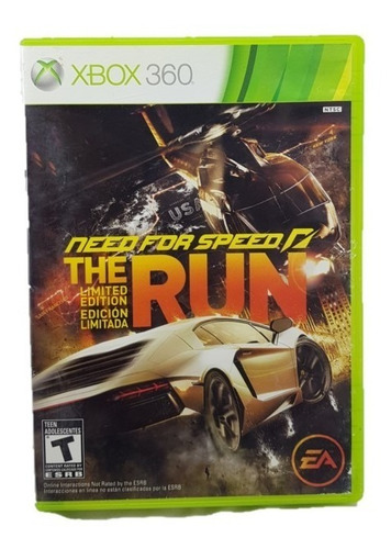 Need Fos Speed The Run Limited Edition Xbox 360 (Usado)