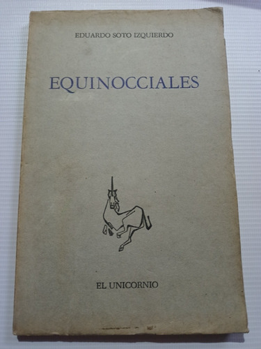 Libro Equinocciales Eduardo Soto Izquierdo 
