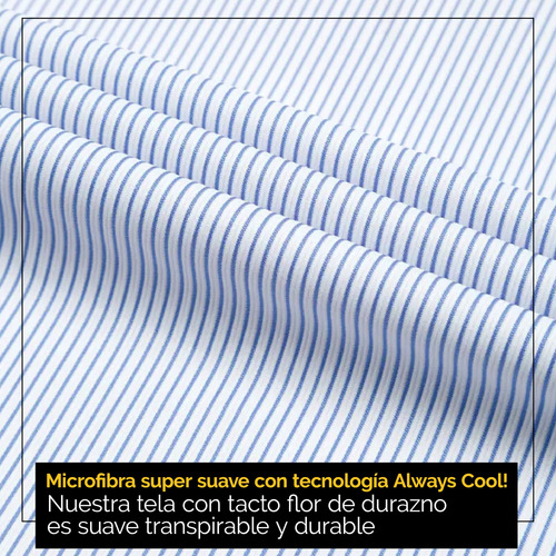 Oh! Sheets Juego De Sabanas Microfibra 5 Piezas Individual Azul Rayas