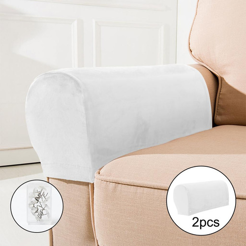 5 Fundas De Reposabrazos De Sofá Fundas De Brazo De Blanco