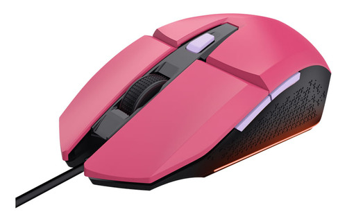 Mouse Trust Gxt 109 Felox Gamer Alambrico Rosado