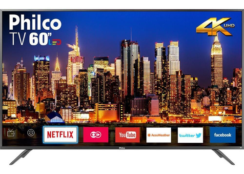 Tv Philco Led 4k 60 Ptv60f90dswns Bivolt
