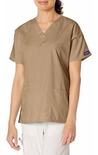 La Camisa De Las Mujeres Con Cuello En V Cherokee Scrubs, De